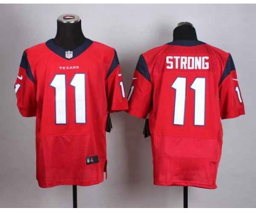 nike nfl jerseys houston texans 11 strong red[Elite]