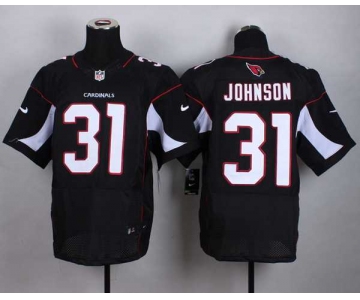 nike nfl jerseys arizona cardinals 31 johnson black[Elite][johnson]