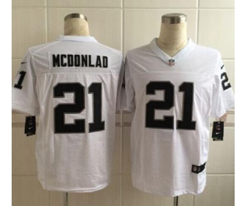 nike nfl jerseys oakland raiders 21 mcdonlad white[Elite][mcdonlad]