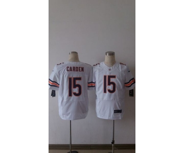 nike nfl jerseys chicago bears 15 carden white[Elite][carden]