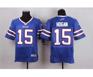 nike nfl jerseys buffalo bills 15 hogan blue[Elite]