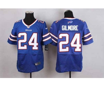 nike nfl jerseys buffalo bills 24 gilmore blue[Elite]