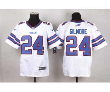 nike nfl jerseys buffalo bills 24 gilmore white[Elite]