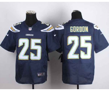 nike nfl jerseys san diego chargers 25 goroon blue[Elite]