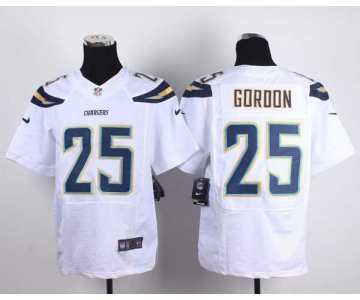 nike nfl jerseys san diego chargers 25 goroon white[Elite]