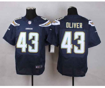 nike nfl jerseys san diego chargers 43 oliver blue[Elite][oliver]