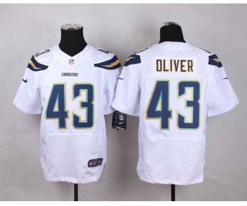 nike nfl jerseys san diego chargers 43 oliver white[Elite][oliver]