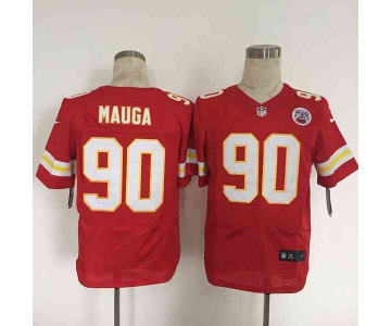 nike nfl jerseys kansas city chiefs 90 mauga red[Elite][mauga]