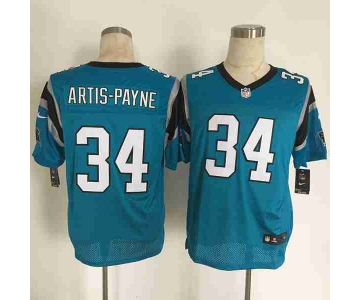 nike nfl jerseys carolina panthers 54 artis-payne blue[Elite][artis-payne]