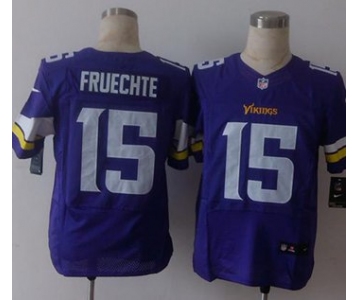 nike nfl jerseys minnesota vikings 15 fruechte purple[Elite][fruechte]