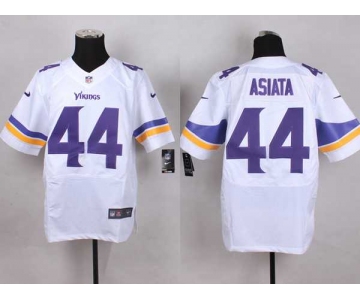 nike nfl jerseys minnesota vikings 44 asiata white[Elite][asiata]