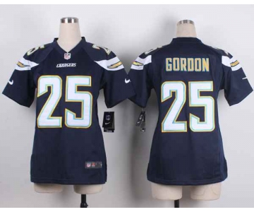 nike women nfl jerseys san diego chargers 25 goroon blue[nike]