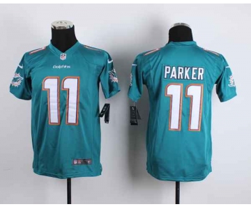 nike youth nfl jerseys miami dolphins 11 parker green[nike][parker]