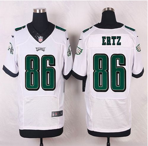 NEW Philadelphia Eagles #86 Zach Ertz White Mens Stitched NFL New Elite Jersey