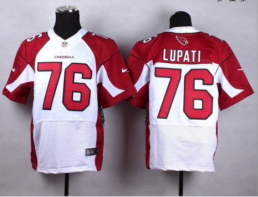 Arizona Cardinals#76 Lupati Whtie elite jersey