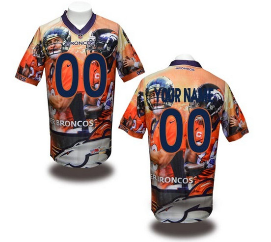 Nike Denver Broncos Customized Jersey (4)