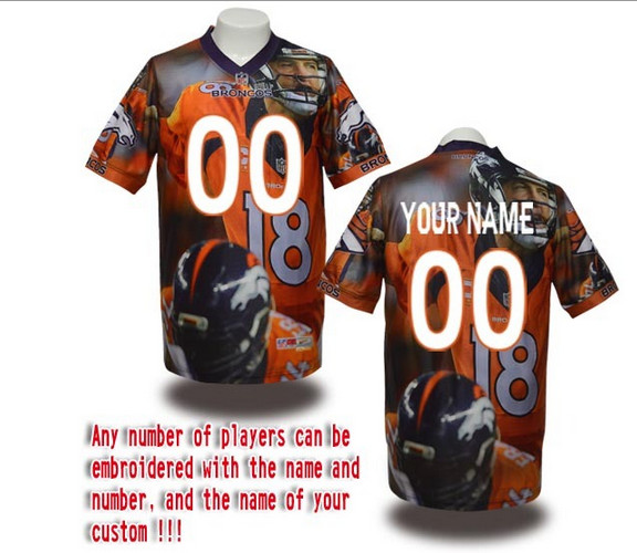 Nike Denver Broncos Customized Jersey (6)