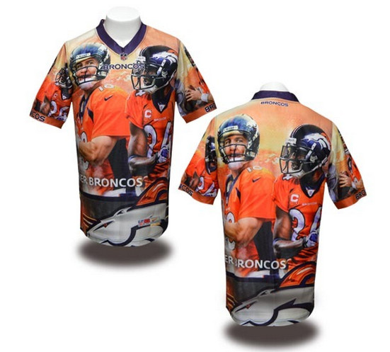 Nike Denver Broncos Customized Jersey (9)