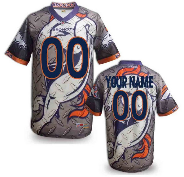 Nike Denver Broncos Customized Jersey (24)