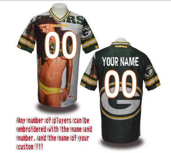 Green Bay Packers Customized Jersey (3)