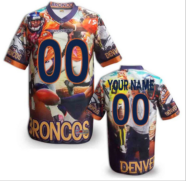 Nike Denver Broncos Customized Jersey (28)