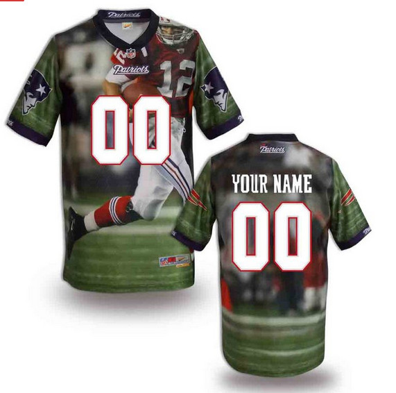 Nike New England Patriots Customized Jersey (4)