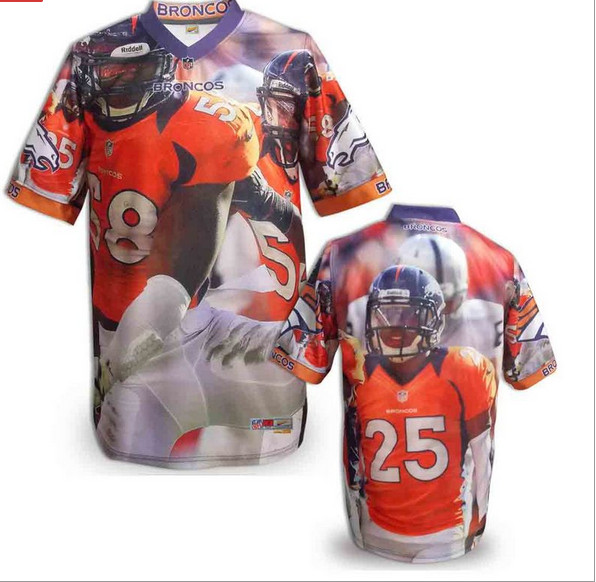 Nike Denver Broncos Customized Jersey (37)