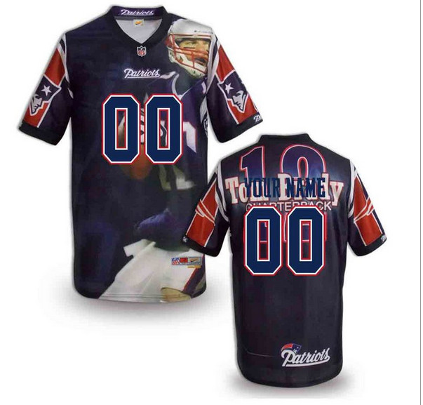 Nike New England Patriots Customized Jersey (11)