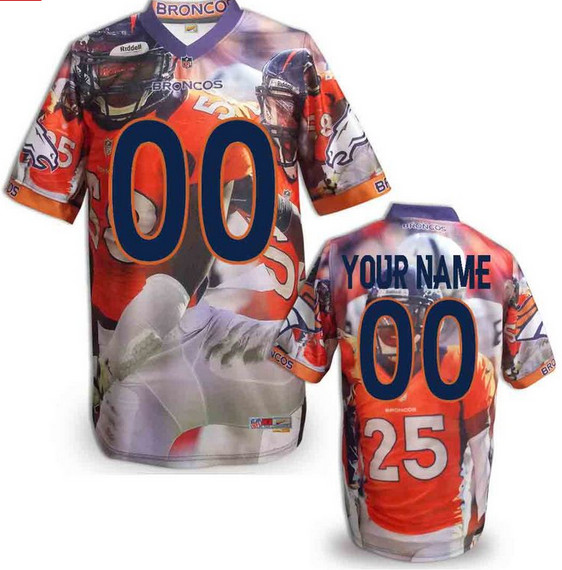 Nike Denver Broncos Customized Jersey (38)