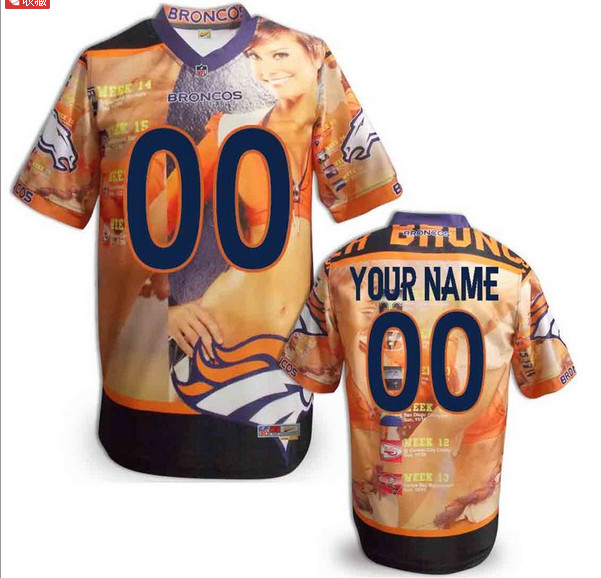 Nike Denver Broncos Customized Jersey (40)