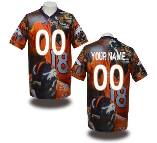 Nike Denver Broncos Customized Jersey