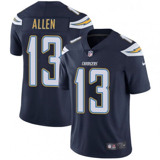 Youth Nike Los Angeles Chargers 13 Keenan Allen Navy Blue Team Color Vapor Untouchable Limited Playe