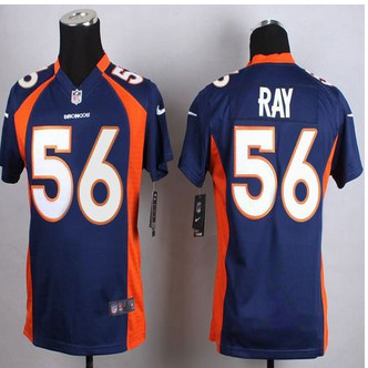 Youth Nike Broncos #56 Shane Ray Blue Alternate Stitched NFL New Elite Jersey