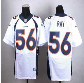 New Broncos #56 Shane Ray White Men's Stitched NFL New Elite Jer