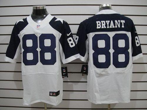 Nike Dallas Cowboys 88 Dez Bryant White Thanksgivings LIMITED  M