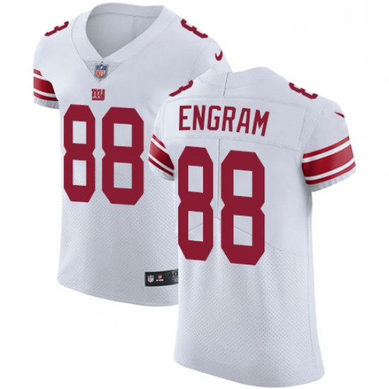 Mens Nike New York Giants 88 Evan Engram White Vapor Untouchable Elite Player NFL Jersey