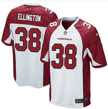 Youth Nike Cardinals #38 Andre Ellington White Stitched NFL Elit