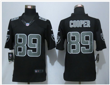 Nike Oakland Raiders #89 Amari Cooper Impact Limited Black Jerseys