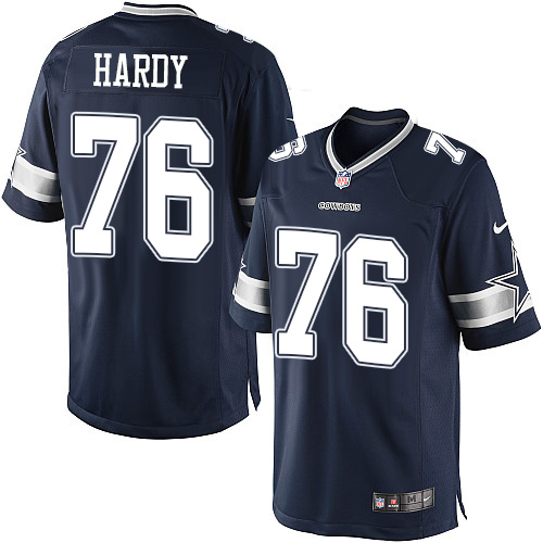 Youth Nike Dallas Cowboys #76 Greg Hardy Limited Navy Blue Team 
