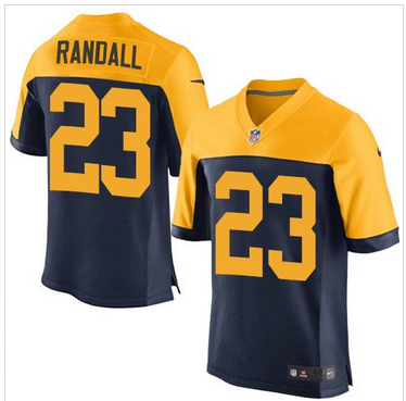 Nike Green Bay Packers #23 Damarious Randall Navy Blue Alternate Mens Stitched NFL New Elite Jersey