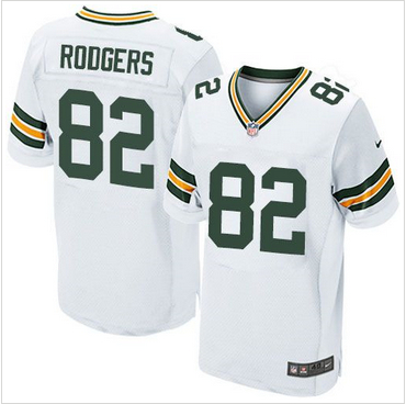 Nike Green Bay Packers #82 Richard Rodgers White Mens Stitched N