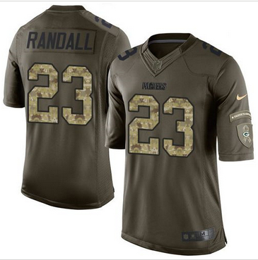 Nike Green Bay Packers #23 Damarious Randall Green Men 27s Stitched NFL Limited Salute To Service Je