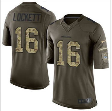 Nike Seattle Seahawks #16 Tyler Lockett Green Men 27s Stitched NFL Limited Salute to Service Jersey