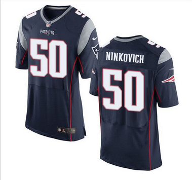 Nike New England Patriots #50 Rob Ninkovich Navy Blue Team Color Men 27s Stitched NFL New Elite Jers