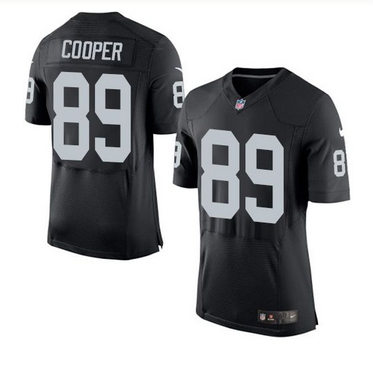 Nike Oakland Raiders #89 Amari Cooper Black Team Color Men 27s Stitched NFL New Elite Jersey