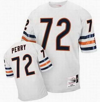 Chicago Bears 72 William Perry Jersey Throwback White