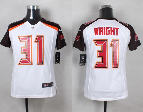 Nike Buccaneers #31 Major Wright White Youth Stitched NFL New Elite Jersey