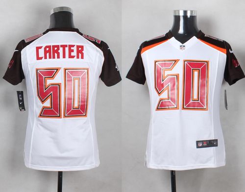 Nike Buccaneers #50 Bruce Carter White Youth Stitched NFL New Elite Jersey