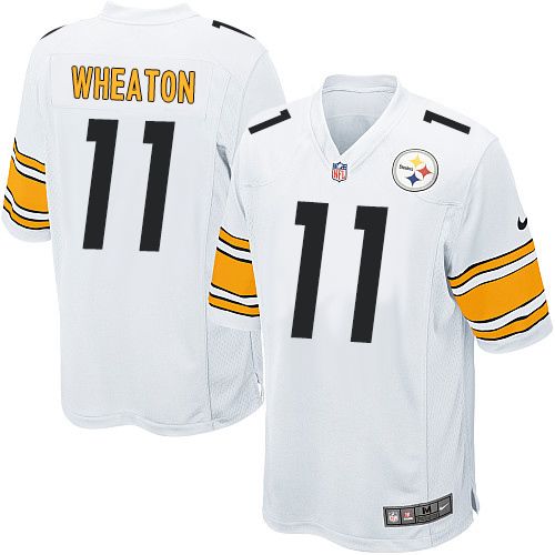 Nike Steelers #11 Markus Wheaton White Youth Stitched NFL Elite 