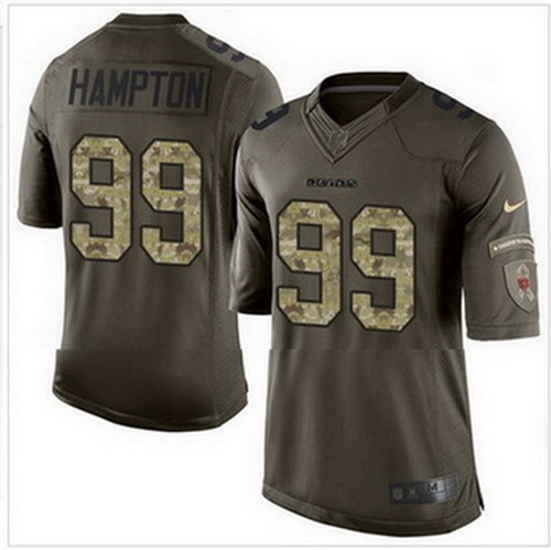 Nike Chicago Bears #99 Dan Hampton Green Mens Stitched NFL Limited Salute to Service Jersey